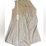 Talbots  Gray Cable Knit Duster Cardigan Women’s Size Medium Sleeveless Long Vest Photo 8