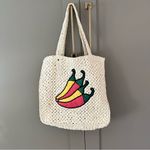 Anthropologie  farmers market peppers tote NWT Photo 6
