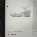 American Apparel Los Angeles Apparel PVC jelly sandals with heal and ankle strap Photo 3