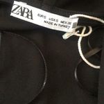 ZARA bodysuit Black One Shoulder Small New Photo 3