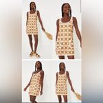 Tuckernuck Twiggy Buds Terry Mini Dress Size XS NWT Cotton Swim Cover Shift Gold Photo 6