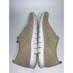 Cole Haan  2.Zerogrand Stitchlite Womens Size 9B Beige Wingtip Oxford Shoes Photo 4