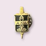 Vintage Alpha Lambda Delta Honor Society Gold Tone Lapel Pin Academic Photo 0