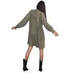 ZARA  Gray Dot Dress Size Medium Limited Edition Photo 2