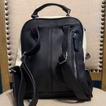 Betsey Johnson  Quilted Black and White Cat Backpack Photo 1