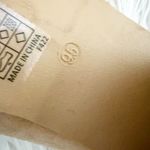 Joie  x ANTHROPOLOGIE | Wevenly Suede Shoe Nude Tan Block Heel Square Toe | 9.5 Photo 5