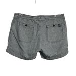 The North Face The North‎ Face Womens Size 6 Blue White Stripe Drawstring Shorts Casual Photo 4