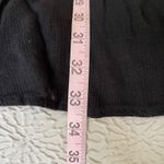 Black Embroidered Long‎ Sleeve Tunic Dress Cover Up Boho Festival Casual Size L Photo 4