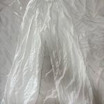 Aerie  White Linen Pants Photo 1