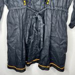 ZARA  Linen Drawstring Top Dress‎ Photo 2