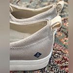 Sperry WILL NOT TAKE LESS CREST VIBE Womens Size 6 Gold Leather Boat Shoes Photo 7