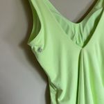 Athleta  Women's Seychelles One Piece Neon Green/Yellow Bathing Suit Swim‎ Small Photo 5