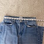 BDG Blue Straight Leg Jeans with Distressed Details Photo 7