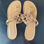 Tory Burch  Tan Logo Sandals Photo 1