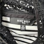 Nine West Black and White Strapless Sheath Dress Photo 1