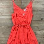ASOS NWT Wrap Tie Front Strappy Romper Photo 4