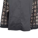 Chico's Chico’s Modern Lace Crochet Jacket Women’s Size 2 Regular Size L/12 Black Photo 5
