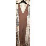Papaya  ribbed tan jumpsuit, size medium, great for layering! Photo 1