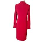 Norma Kamali NWT  Timeless button down dress duster red sz XS Photo 1