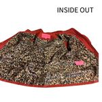 Betsey Johnson RED SNAP BUTTON CAPE JACKET (XL) Photo 10