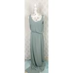 Show Me Your Mumu  Kendall Maxi Dress in Silver Sage Crisp NWT Medium Photo 5