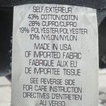 Theory  Miriam Deep V-Neck Black Sleeveless Dress 2 LBD Textured Floral Shift Photo 7