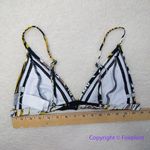 New!‎ Rhythm. bikini top in palm print, size XL Black Photo 6