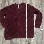 Kensie  Burgundy Cardigan Sweater Photo 8