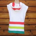 NWOT White Hoodie Sweater Knit Top White Photo 6