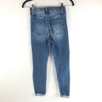 Celebrity Pink  Womens Jeans High Rise Ankle Skinny Cuffed Distressed 1/25 Photo 1