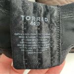 Torrid Bra Underwire Padded Mesh Adjustable Straps Black Illusion Nude 44D Photo 13