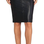 BLANK NYC Skirt Size 28 NWT Faux Leather Pussycat Blck Knee Length Vegan Pencil Photo 0