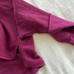 Urban Outfitters Out From Under Mel Cozy Crop Pieced Henley Sweater Top Medium Photo 6