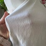 Almost Famous Y2K Size XL Earthy Halter Top Floral Boho Ruched Beaded Neckline Photo 2