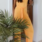 NWT Kada the jumpsuit tank tangerine Orange Size M Photo 0