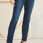  So Slimming Girlfriend Slim Leg Ankle Blue Size‎ 4 Petite Chico's 0P Photo 0