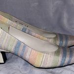 Stuart Weitzman Women’s Jenny Pastel Punjab Silk Pumps With Box Size 8 Photo 5