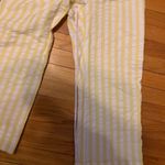 Etcetera  Poplin Striped Kick Flair Capri. Size 4 Photo 6