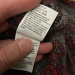 American Eagle  BoHo lace up Chevron floral tank top Photo 3