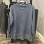 Aerie Oversized  blue henley with mockneck Photo 2