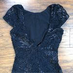 Dress the Population  • Marcella Dress black lace & sequin sheath cap sleeve Photo 10