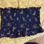 LA Hearts Navy Floral Tube Top Photo 1