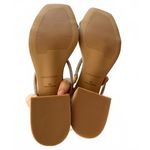 Block Heel Slide Sandals by Lisa Vicky Silver Size 9 Photo 4