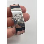 Genuine Officina Del Tempo Pink Women's Watch Leather Black Rubber Band Date‎ Photo 3