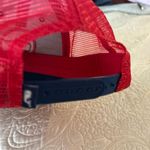 Vineyard Vines Navy and Red Whale Logo Field Hockey Trucker Hat O/S-EUC Photo 2