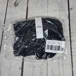 J.Crew  Ribbed high-rise cheeky bikini‎ bottom Black XS NWT Photo 7