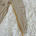 ZARA  Women’s Joggers Cargo elastic waistband Pants Beige size Small NWT Photo 7