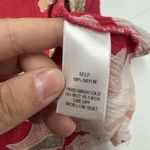 Lulus Dress Womens Small Red Heart of Marigold Red Tropical Print Wrap Maxi Photo 9