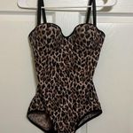 Marilyn Monroe Intimates Tan Leopard Convertible Shaper Bodysuit Photo 2