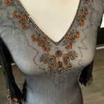 Urban Outfitters Sheer Beaded Blouse Photo 1
